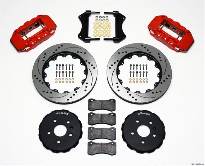 Wilwood Disc Brakes Wilwood AERO6 Big Brake Front Brake Kits 140-11269-DR Autofit