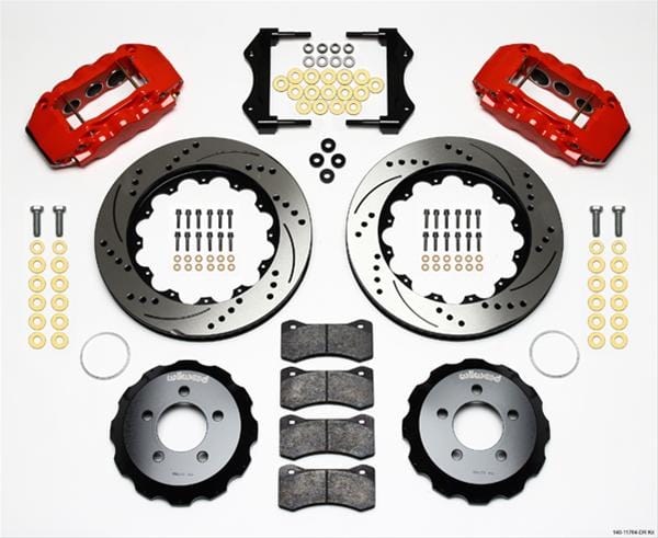 Wilwood Disc Brakes Wilwood AERO6 Big Brake Front Brake Kits 140-11764-DR Autofit