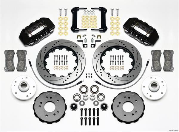 Wilwood Disc Brakes Wilwood AERO6 Big Brake Front Brake Kits 140-12824-D Autofit