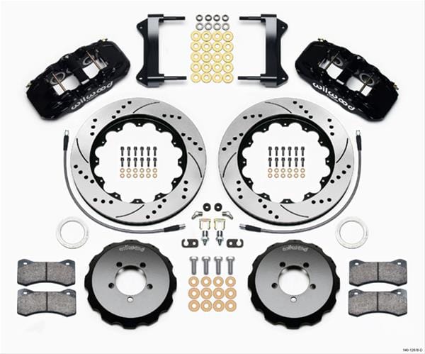 Wilwood Disc Brakes Wilwood AERO6 Big Brake Front Brake Kits 140-12876-D Autofit