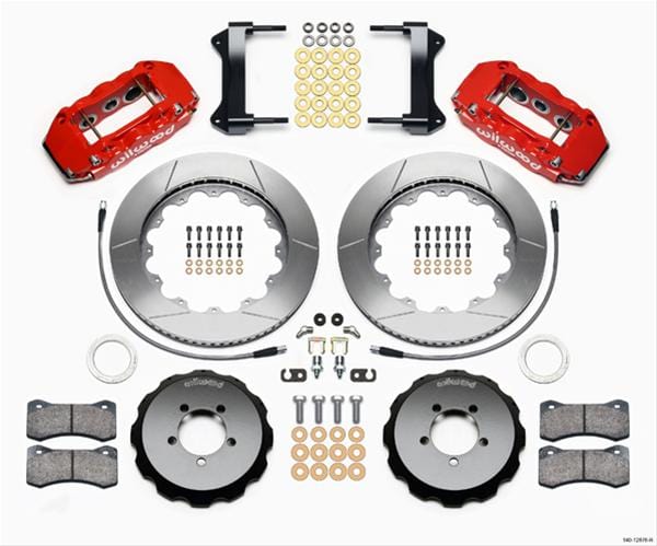 Wilwood Disc Brakes Wilwood AERO6 Big Brake Front Brake Kits 140-12876-R Autofit