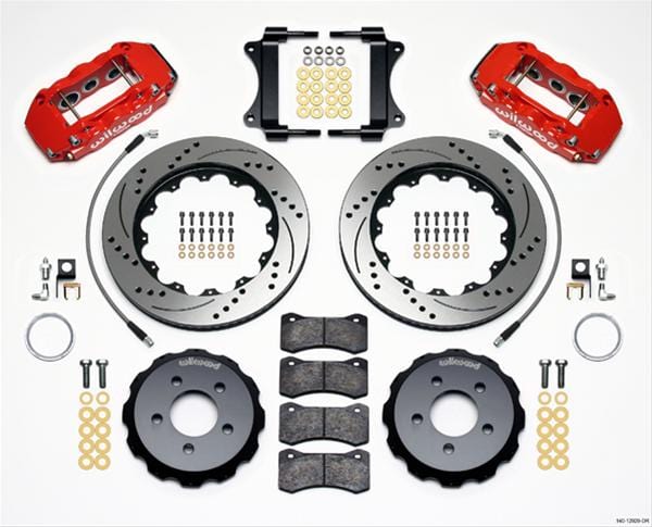 Wilwood Disc Brakes Wilwood AERO6 Big Brake Front Brake Kits 140-12929-DR Autofit