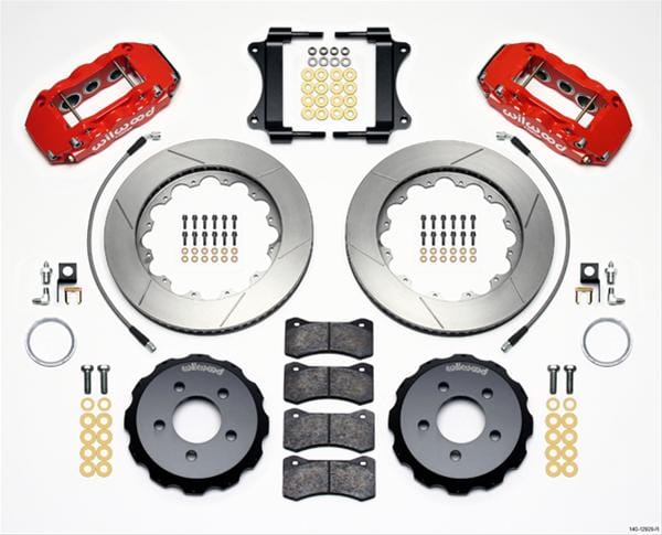 Wilwood Disc Brakes Wilwood AERO6 Big Brake Front Brake Kits 140-12929-R Autofit
