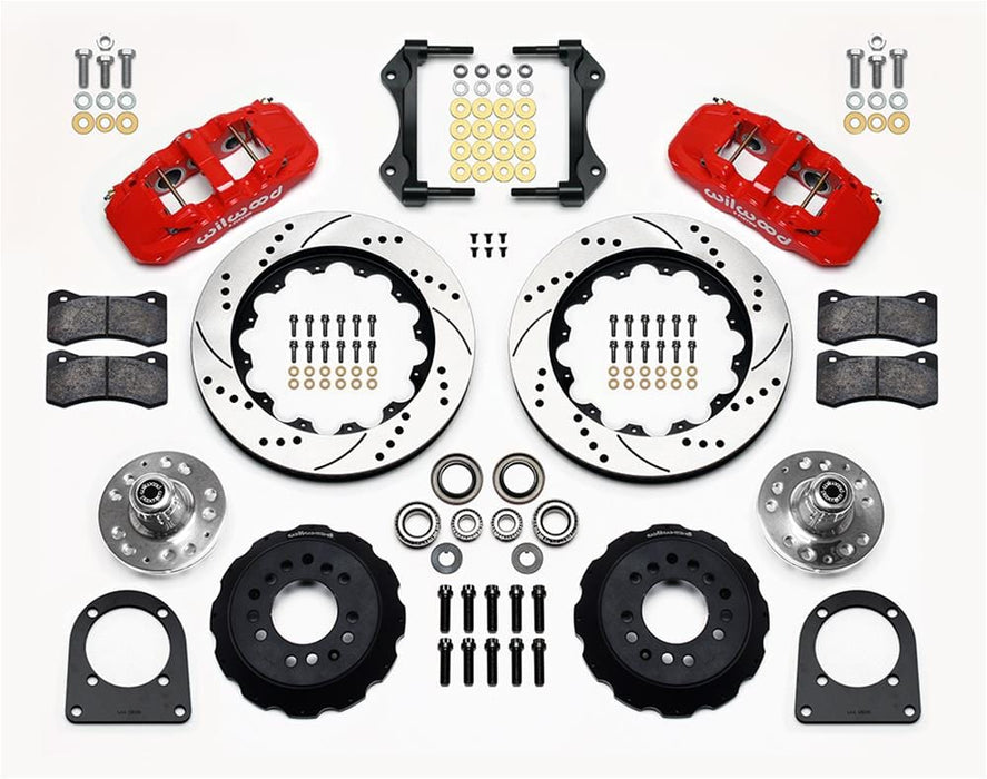 Wilwood Disc Brakes Wilwood AERO6 Big Brake Front Brake Kits 140-13226-DR Autofit