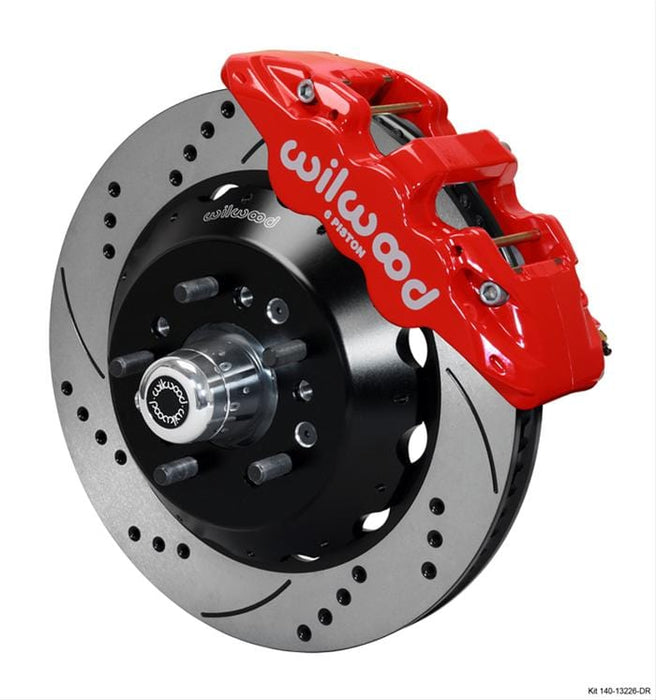 Wilwood Disc Brakes Wilwood AERO6 Big Brake Front Brake Kits 140-13226-DR Autofit