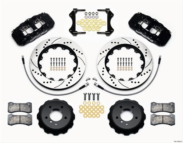 Wilwood Disc Brakes Wilwood AERO6 Big Brake Front Brake Kits 140-13582-D Autofit