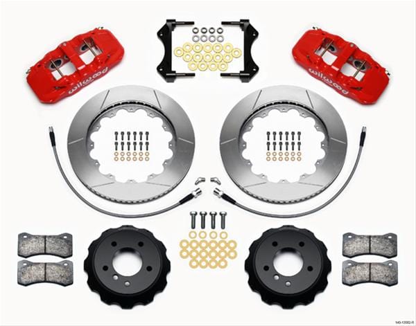 Wilwood Disc Brakes Wilwood AERO6 Big Brake Front Brake Kits 140-13582-R Autofit