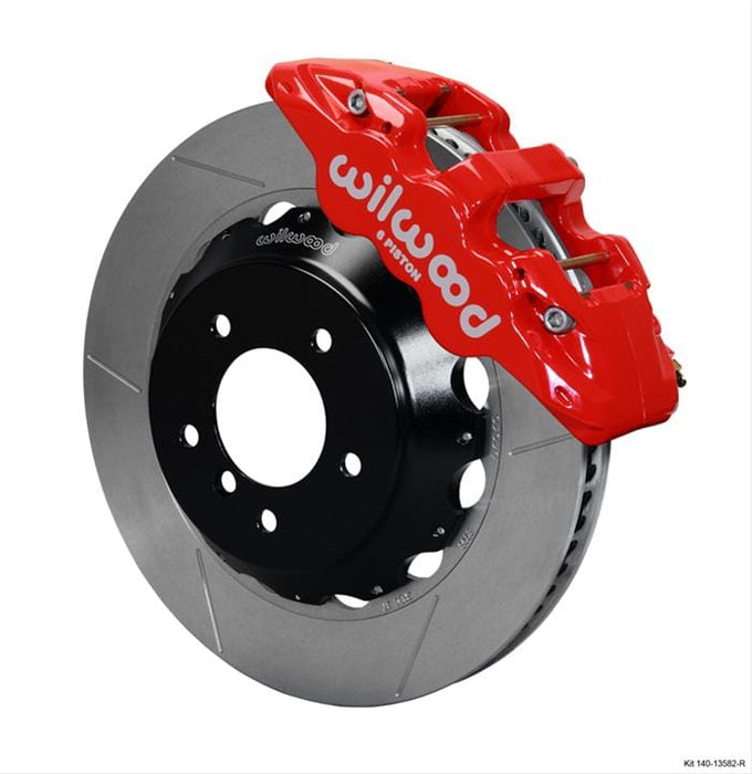 Wilwood Disc Brakes Wilwood AERO6 Big Brake Front Brake Kits 140-13582-R Autofit