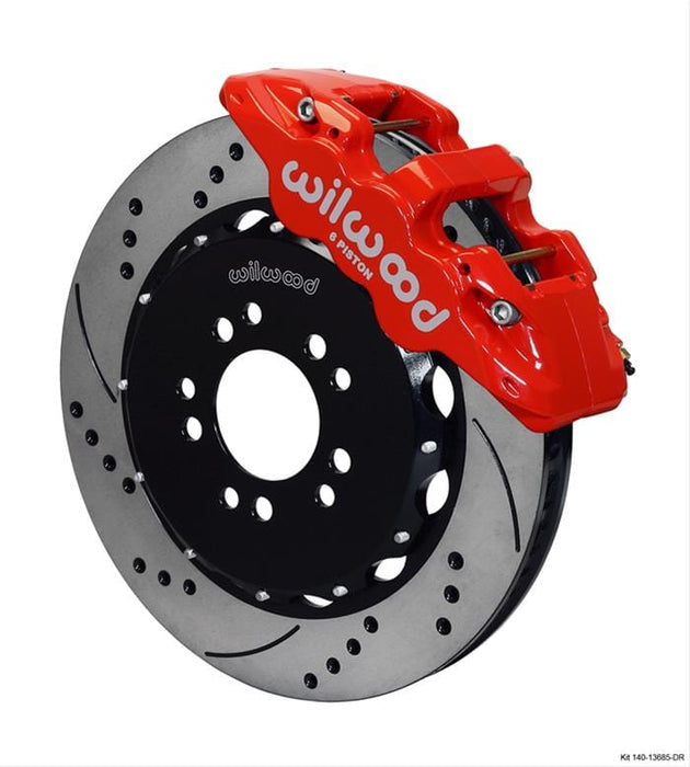 Wilwood Disc Brakes Wilwood AERO6 Big Brake Front Brake Kits 140-13685-DR Autofit