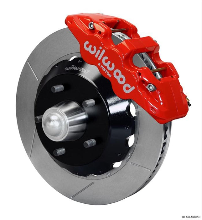 Wilwood Disc Brakes Wilwood AERO6 Big Brake Front Brake Kits 140-13692-R Autofit