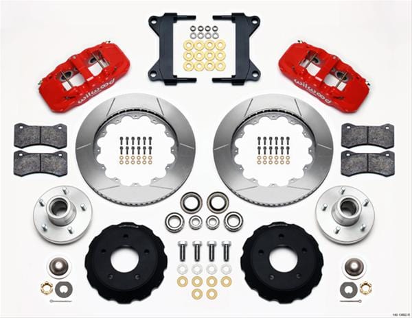Wilwood Disc Brakes Wilwood AERO6 Big Brake Front Brake Kits 140-13692-R Autofit