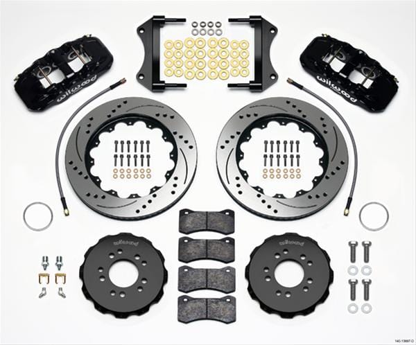 Wilwood Disc Brakes Wilwood AERO6 Big Brake Front Brake Kits 140-13697-D Autofit