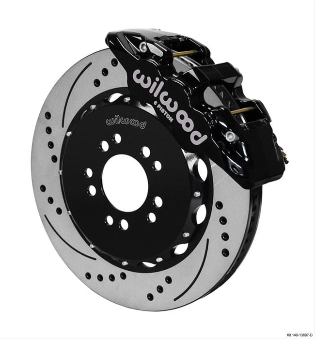 Wilwood Disc Brakes Wilwood AERO6 Big Brake Front Brake Kits 140-13697-D Autofit