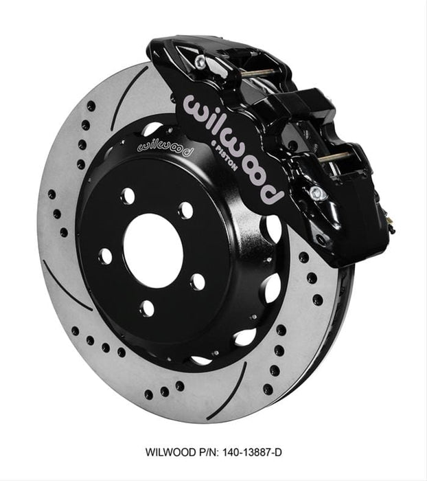 Wilwood Disc Brakes Wilwood AERO6 Big Brake Front Brake Kits 140-13887-D Autofit