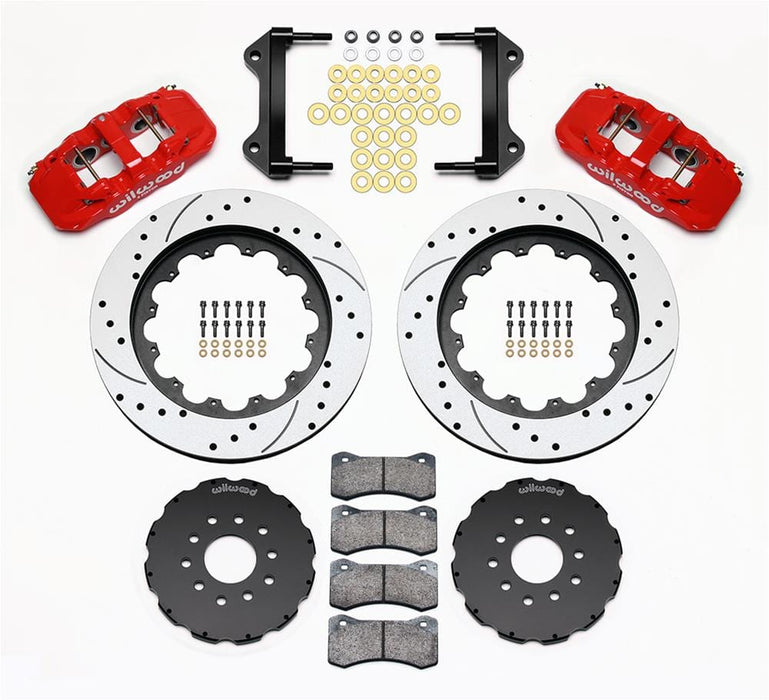 Wilwood Disc Brakes Wilwood AERO6 Big Brake Front Brake Kits 140-13903-DR Autofit