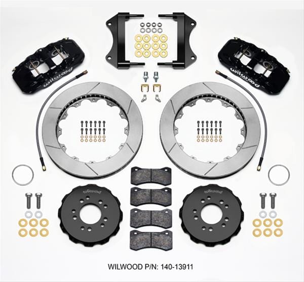Wilwood Disc Brakes Wilwood AERO6 Big Brake Front Brake Kits 140-13911 Autofit