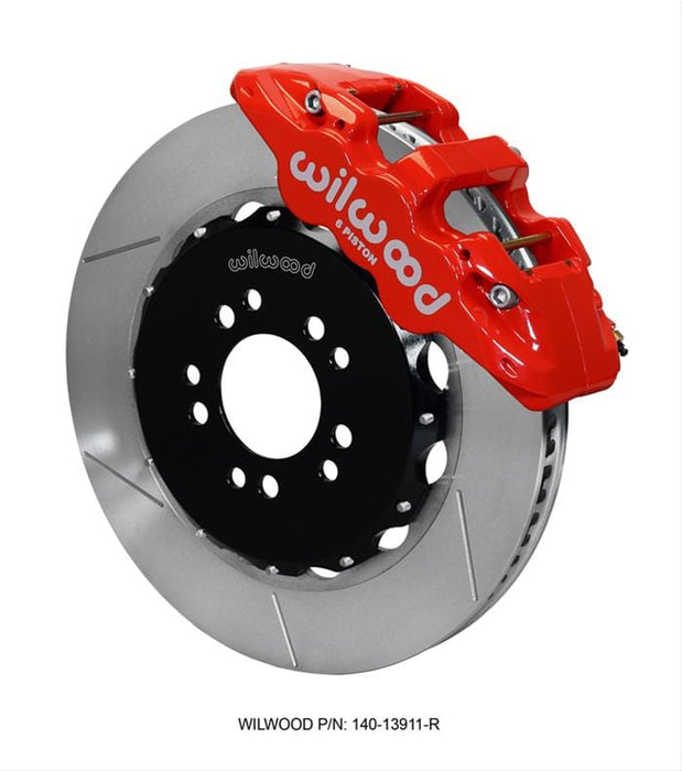 Wilwood Disc Brakes Wilwood AERO6 Big Brake Front Brake Kits 140-13911-R Autofit