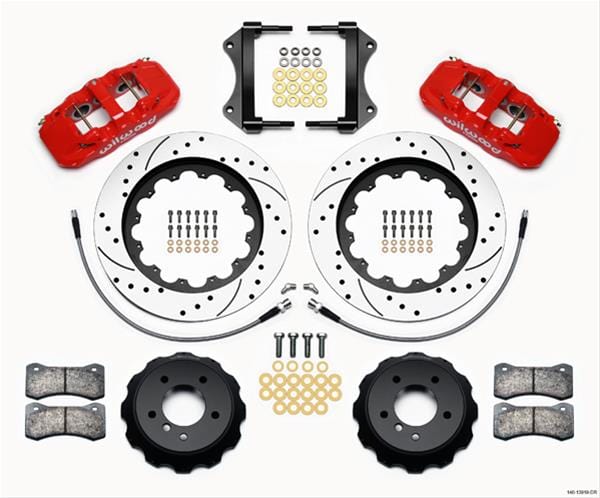 Wilwood Disc Brakes Wilwood AERO6 Big Brake Front Brake Kits 140-13919-DR Autofit