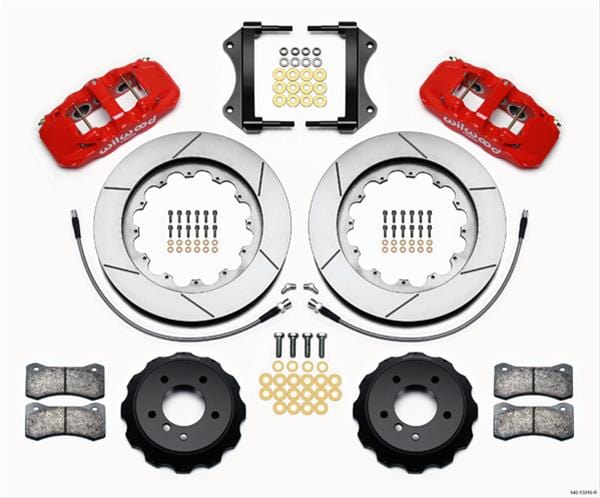 Wilwood Disc Brakes Wilwood AERO6 Big Brake Front Brake Kits 140-13919-R Autofit