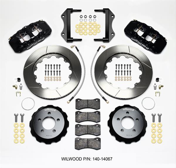 Wilwood Disc Brakes Wilwood AERO6 Big Brake Front Brake Kits 140-14067 Autofit