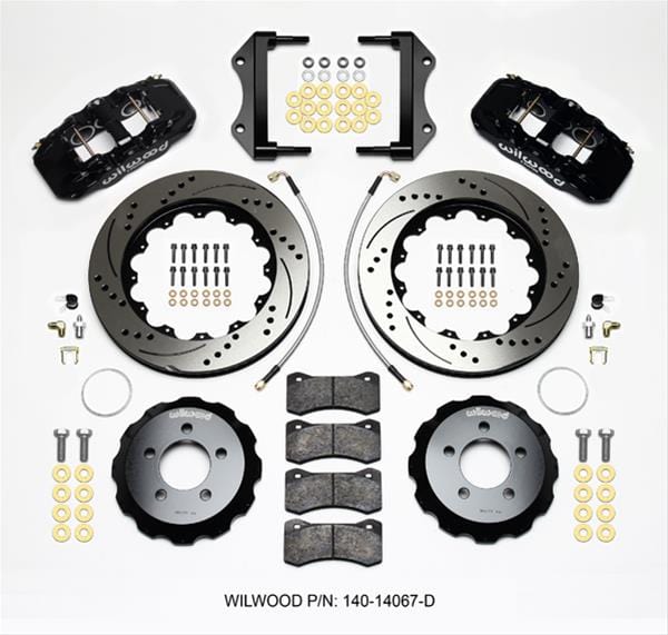Wilwood Disc Brakes Wilwood AERO6 Big Brake Front Brake Kits 140-14067-D Autofit