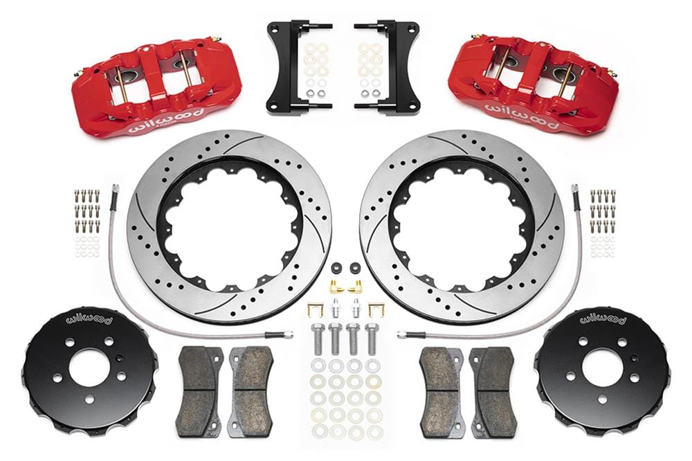 Wilwood Disc Brakes Wilwood AERO6 Big Brake Front Brake Kits 140-14584-DR Autofit