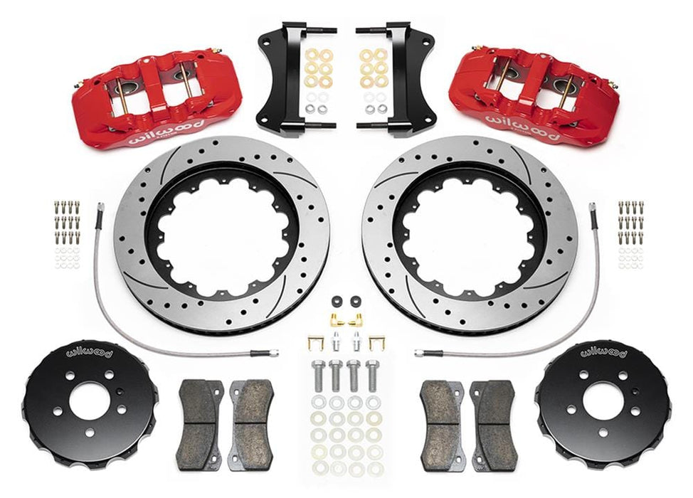 Wilwood Disc Brakes Wilwood AERO6 Big Brake Front Brake Kits 140-14588-DR Autofit