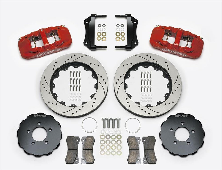 Wilwood Disc Brakes Wilwood AERO6 Big Brake Front Brake Kits 140-14682-DR Autofit