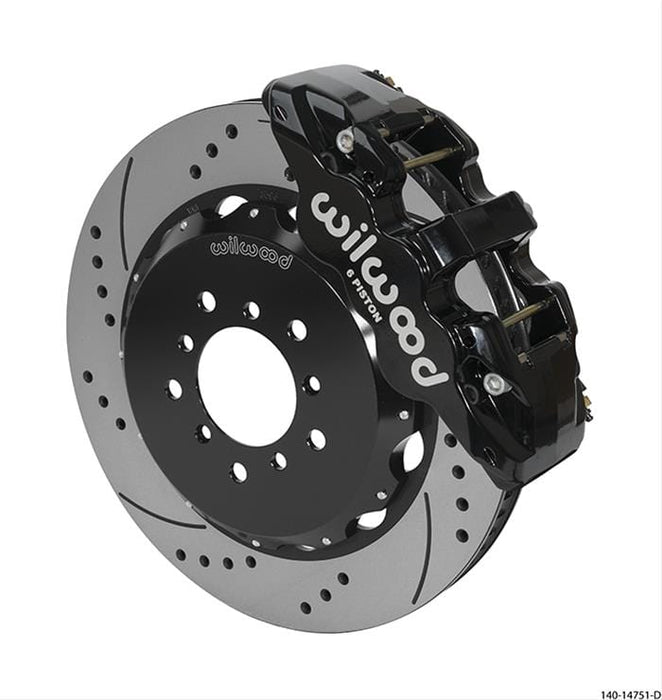 Wilwood Disc Brakes Wilwood AERO6 Big Brake Front Brake Kits 140-14751-D Autofit