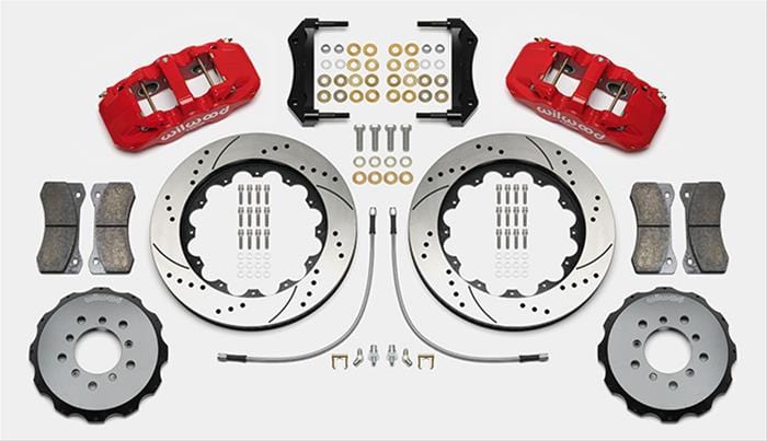Wilwood Disc Brakes Wilwood AERO6 Big Brake Front Brake Kits 140-14751-DR Autofit