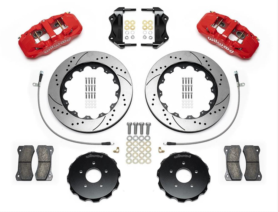 Wilwood Disc Brakes Wilwood AERO6 Big Brake Front Brake Kits 140-14815-DR Autofit