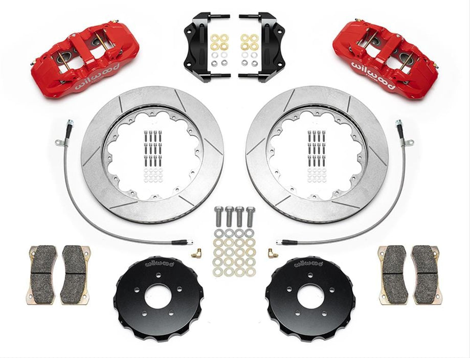 Wilwood Disc Brakes Wilwood AERO6 Big Brake Front Brake Kits 140-14815-R Autofit