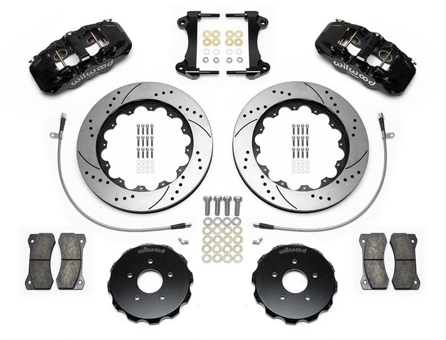 Wilwood Disc Brakes Wilwood AERO6 Big Brake Front Brake Kits 140-14819-D Autofit