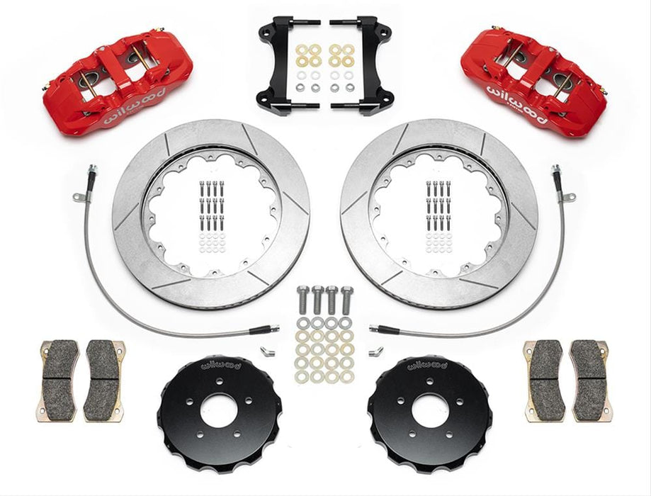 Wilwood Disc Brakes Wilwood AERO6 Big Brake Front Brake Kits 140-14819-R Autofit