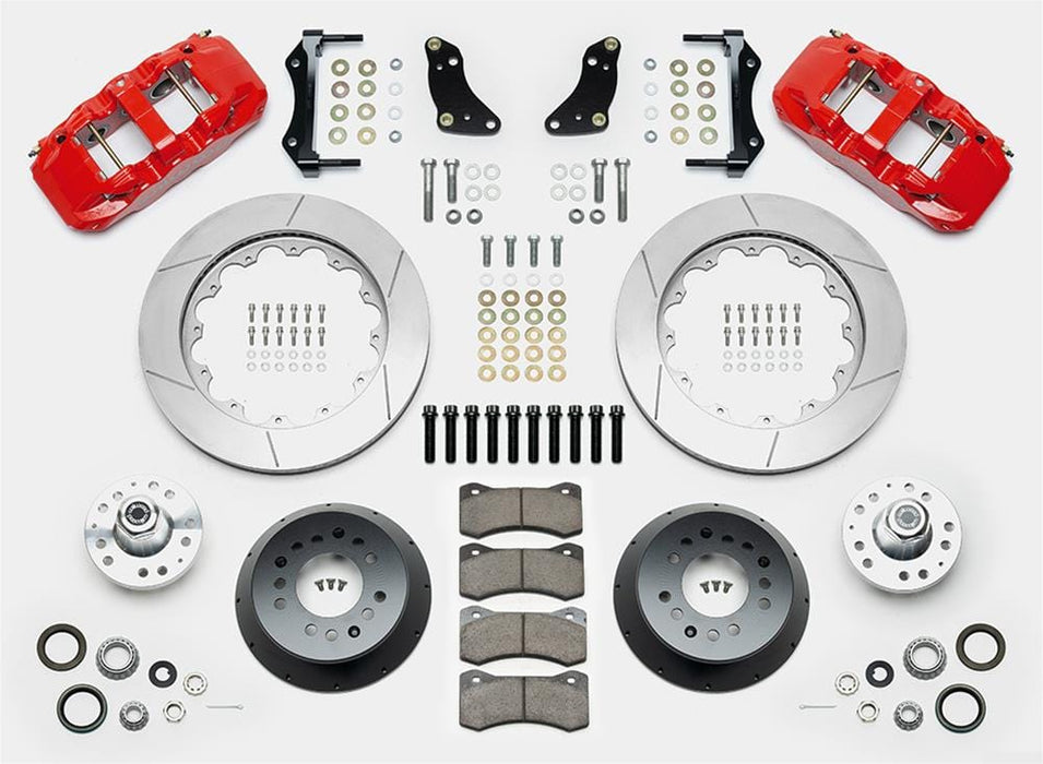 Wilwood Disc Brakes Wilwood AERO6 Big Brake Front Brake Kits 140-14839-R Autofit