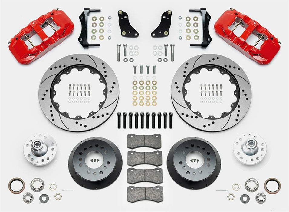 Wilwood Disc Brakes Wilwood AERO6 Big Brake Front Brake Kits 140-14842-DR Autofit