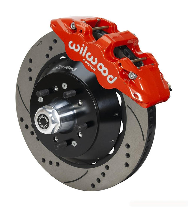 Wilwood Disc Brakes Wilwood AERO6 Big Brake Front Brake Kits 140-14842-DR Autofit
