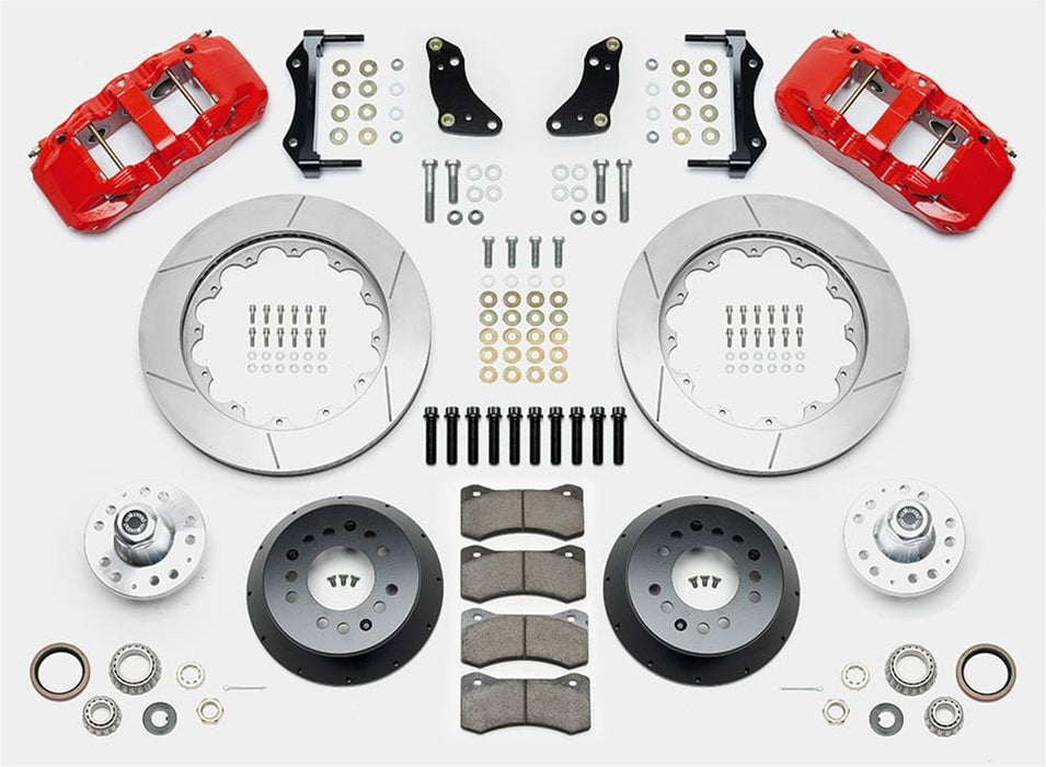 Wilwood Disc Brakes Wilwood AERO6 Big Brake Front Brake Kits 140-14842-R Autofit