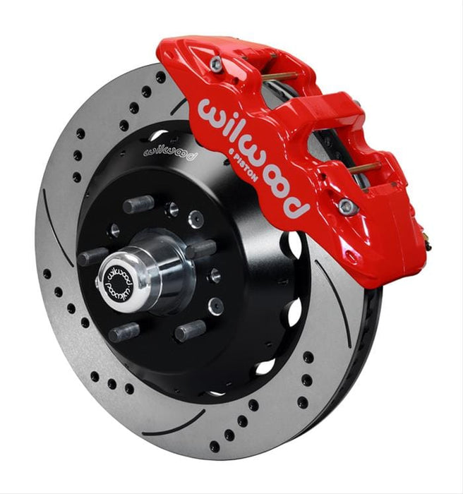 Wilwood Disc Brakes Wilwood AERO6 Big Brake Front Brake Kits 140-15025-DR Autofit