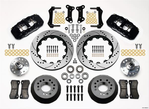 Wilwood Disc Brakes Wilwood AERO6 Big Brake Front Brake Kits 140-15053-D Autofit