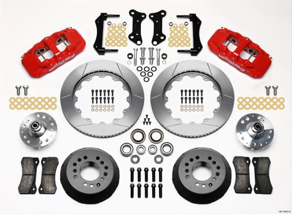 Wilwood Disc Brakes Wilwood AERO6 Big Brake Front Brake Kits 140-15053-R Autofit