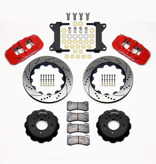 Wilwood Disc Brakes Wilwood AERO6 Big Brake Front Brake Kits 140-15305-DR Autofit