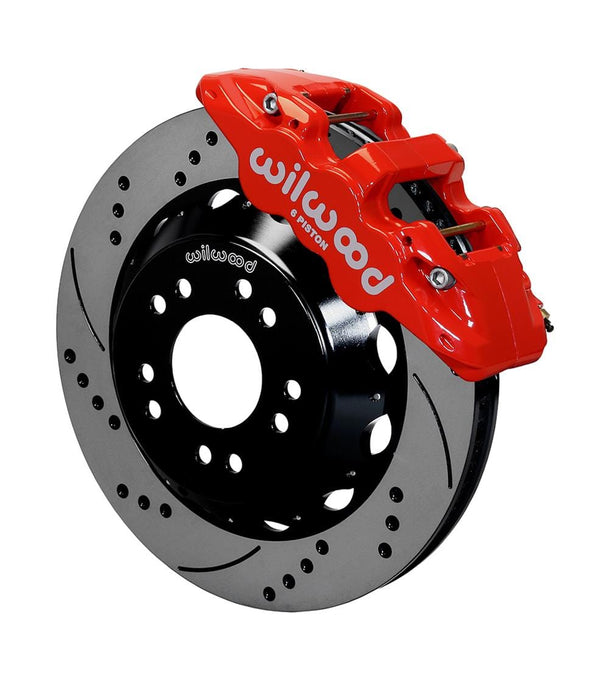 Wilwood Disc Brakes Wilwood AERO6 Big Brake Front Brake Kits 140-15305-DR Autofit