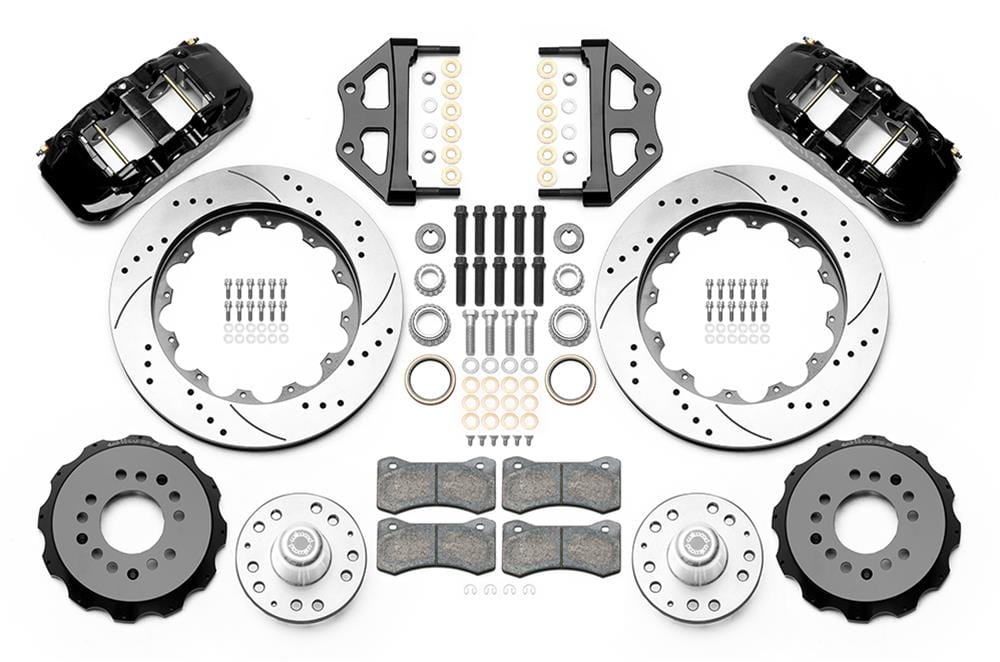 Wilwood Disc Brakes Wilwood AERO6 Big Brake Front Brake Kits 140-15558-D Autofit