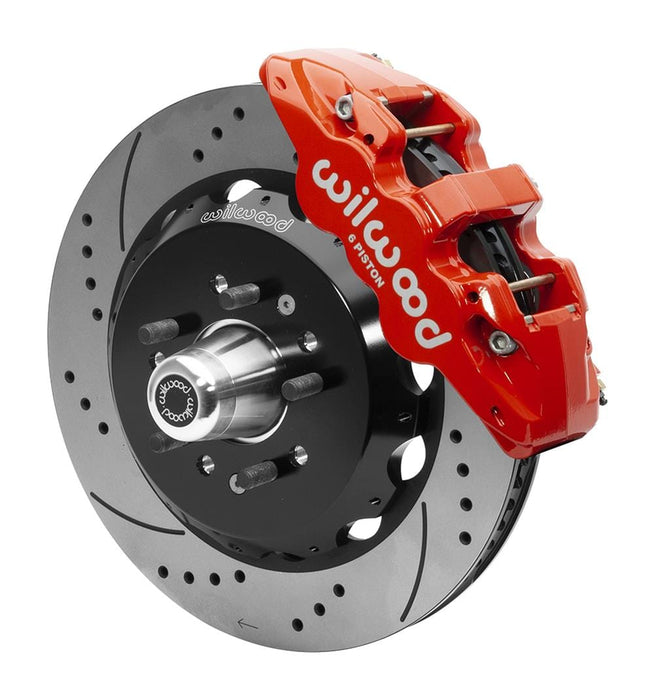 Wilwood Disc Brakes Wilwood AERO6 Big Brake Front Brake Kits 140-15558-DR Autofit