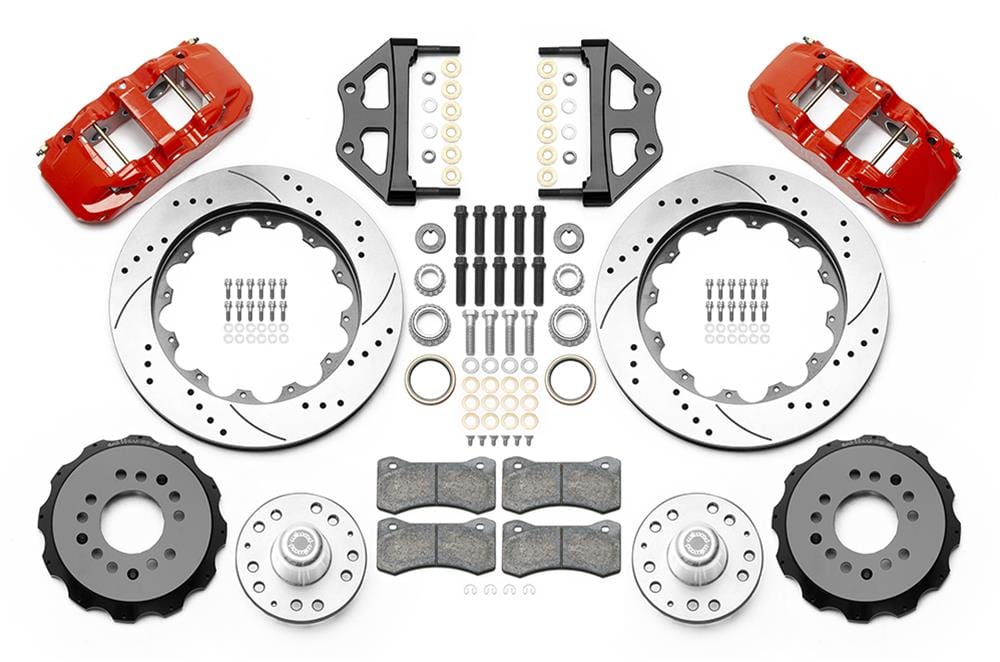 Wilwood Disc Brakes Wilwood AERO6 Big Brake Front Brake Kits 140-15558-DR Autofit