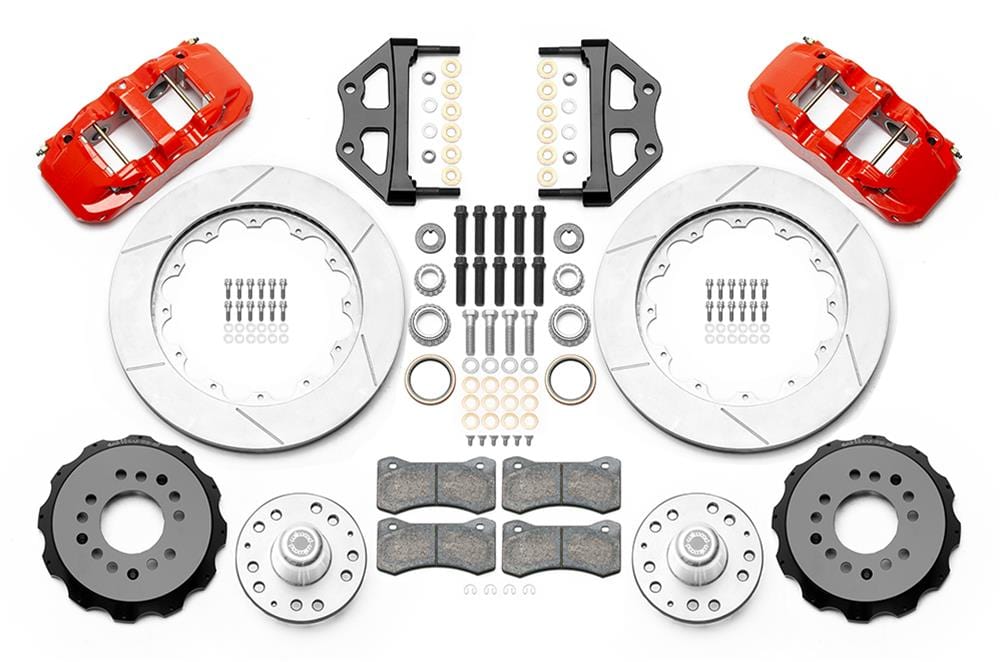 Wilwood Disc Brakes Wilwood AERO6 Big Brake Front Brake Kits 140-15558-R Autofit