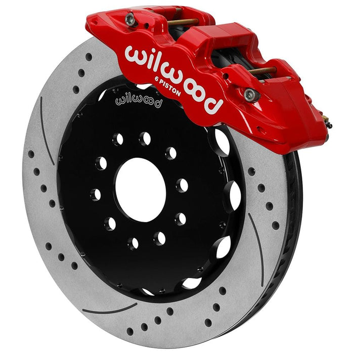 Wilwood Disc Brakes Wilwood AERO6 Big Brake Front Brake Kits 140-15705-DR Autofit