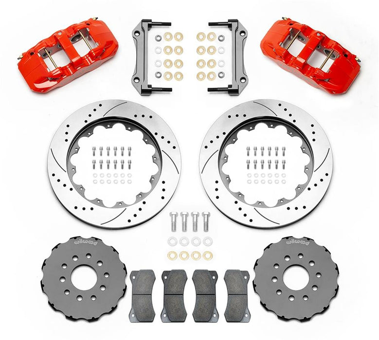 Wilwood Disc Brakes Wilwood AERO6 Big Brake Front Brake Kits 140-15705-DR Autofit