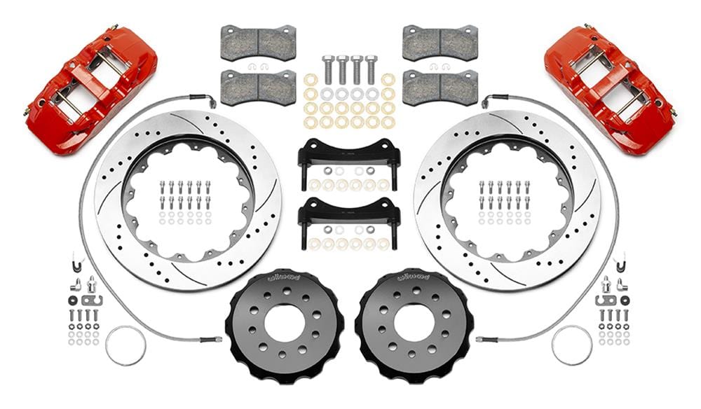 Wilwood Disc Brakes Wilwood AERO6 Big Brake Front Brake Kits 140-15892-DR Autofit